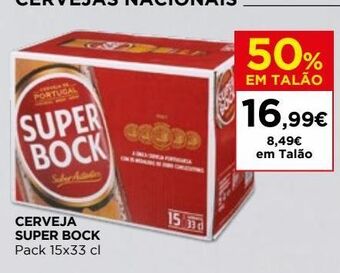 El Corte Inglés Cerveja super bock promoção