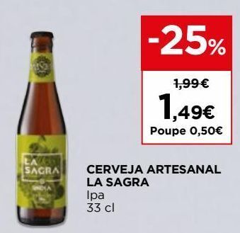 El Corte Inglés Cerveja promoção