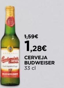 El Corte Inglés Cerveja budweiser promoção