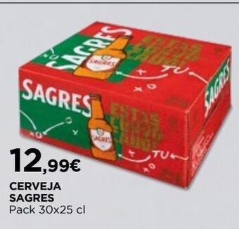 El Corte Inglés Cerveja sagres promoção