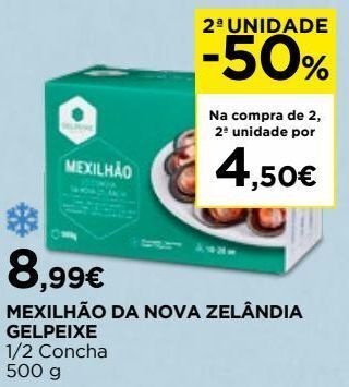 El Corte Inglés Frutos do mar gelpeixe promoção