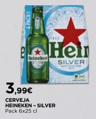El Corte Inglés Cerveja holandesa heineken promoção