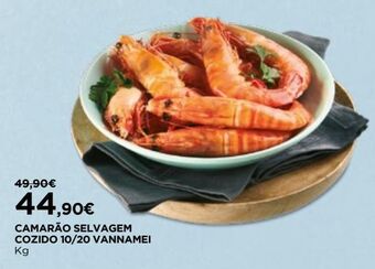 El Corte Inglés Camarão cozido promoção