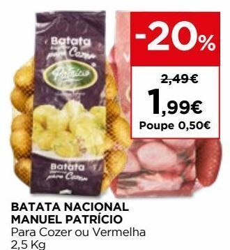 El Corte Inglés Batata promoção