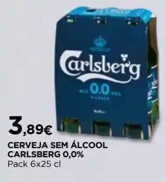 El Corte Inglés Cerveja sem álcool carlsberg promoção