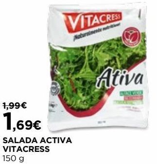 El Corte Inglés Saladas prontas vitacress promoção
