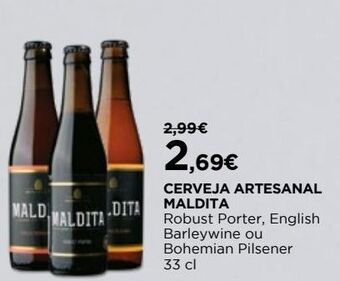 El Corte Inglés Cerveja promoção