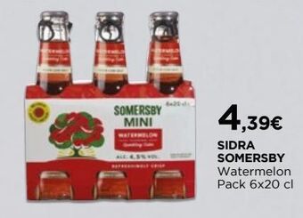 El Corte Inglés Sidra somersby promoção