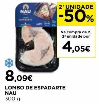 El Corte Inglés Peixe congelado promoção
