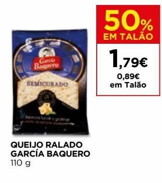 Queijo ralado garcía baquero