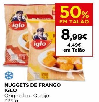 El Corte Inglés Nuggets iglo promoção