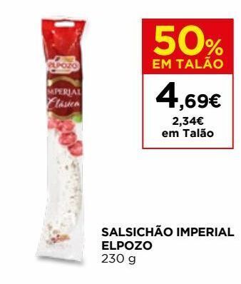 El Corte Inglés Salsichão elpozo promoção