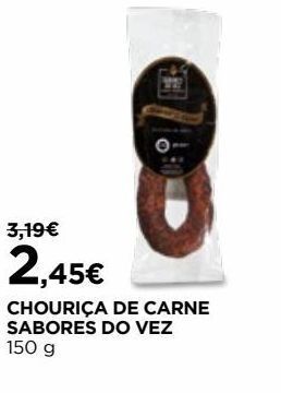El Corte Inglés Chouriço promoção