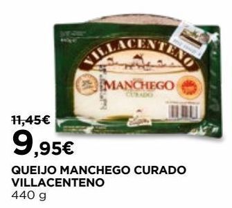 El Corte Inglés Queijo curado promoção