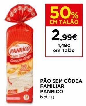 El Corte Inglés Pão de forma panrico promoção
