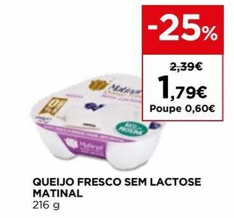 El Corte Inglés Queijo fresco matinal promoção