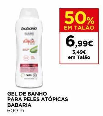 El Corte Inglés Gel de banho babaria promoção