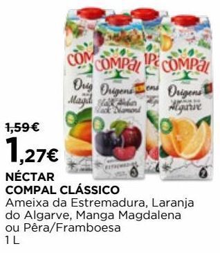 El Corte Inglés Néctar compal promoção