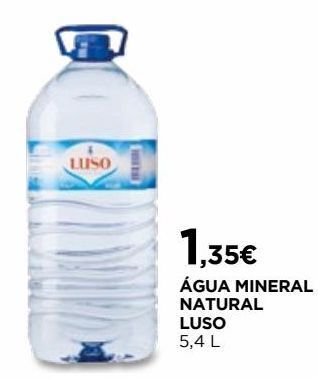 El Corte Inglés Água luso promoção