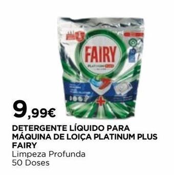El Corte Inglés Detergente lavalouça fairy promoção