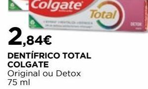 Pasta dos dentes colgate
