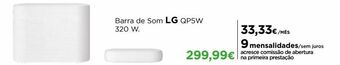 El Corte Inglés Barra de som lg promoção