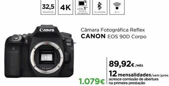 El Corte Inglés Câmera fotográfica canon promoção