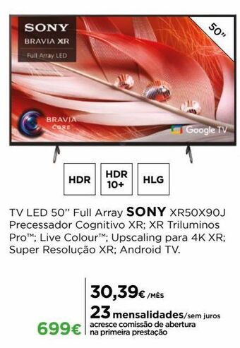 El Corte Inglés Smart tv sony promoção