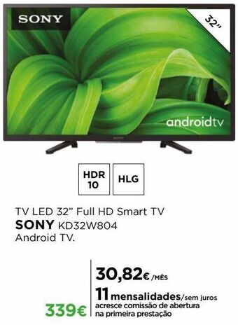 El Corte Inglés Smart tv sony promoção