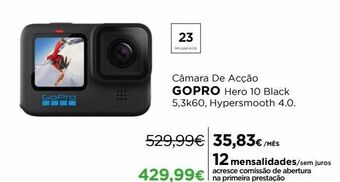 El Corte Inglés Câmera fotográfica promoção
