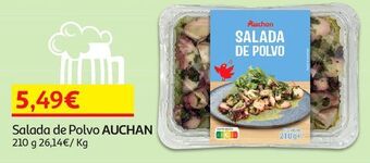 Auchan Salada de polvo auchan 250g promoção