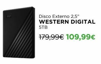 El Corte Inglés Disco externo portátil promoção