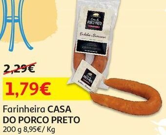 Auchan Farinheira casa do porco preto 200 g promoção