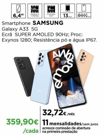 El Corte Inglés Smartphones samsung promoção