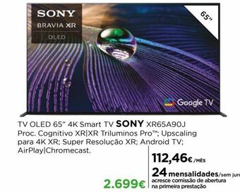 El Corte Inglés Smart tv sony promoção