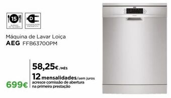 Lava louças aeg