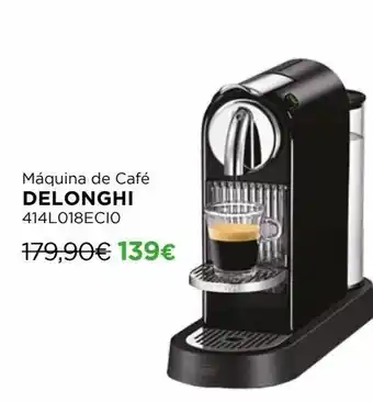 El Corte Inglés Máquina de café nespresso delonghi promoção