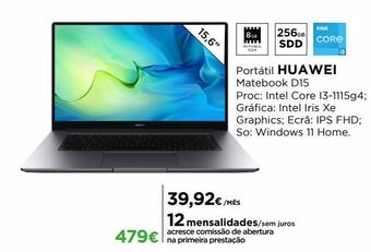 Notebook huawei