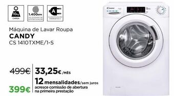 El Corte Inglés Máquina lavar roupa candy promoção