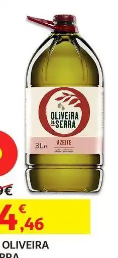 Auchan Azeite oliveira da serra:3 l promoção