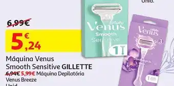 Auchan Máquina gillette venus promoção