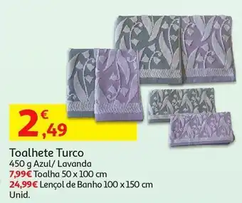 Auchan Lencol de banho bom dia promoção