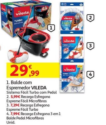 Auchan Balde c/ espremedor vileda promoção