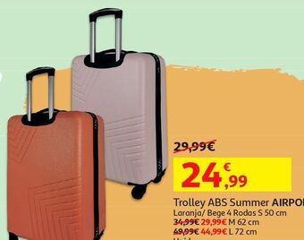 Auchan Trolley abs airport promoção