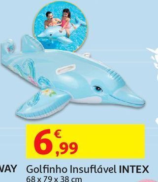 Auchan Golfinho insuflavel intex:68cmx79cmx38cm promoção
