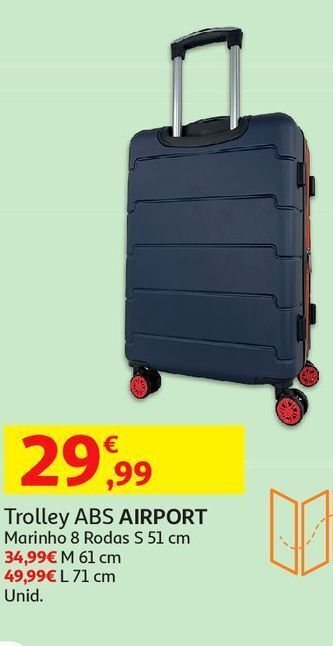 Auchan Trolley abs airport promoção