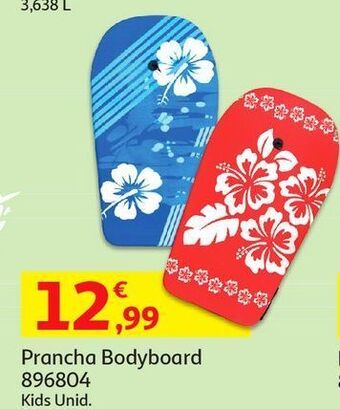 Auchan Prancha bodyboard:kids promoção