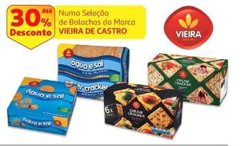 Auchan Bolachas agua e sal vieira promoção