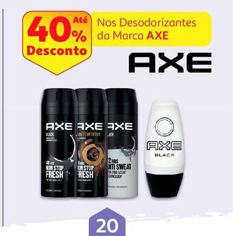 Auchan Deo homem - spray axe promoção