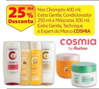 Auchan Máscara technique cosmia promoção